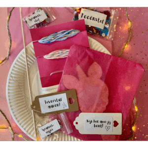 knutselpakket Magische Vallei met verschillende materialen