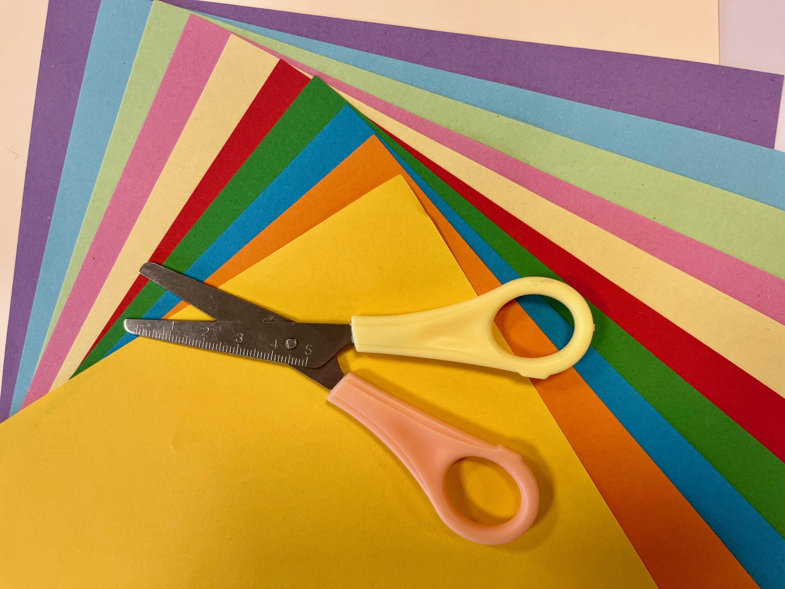 Diverse kleuren papier